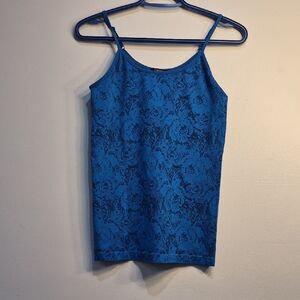 3 For 15 🌟George Blue Floral Lace-Effect Spaghetti Strap Camisole